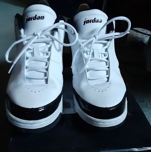 Jordan Big FUND PRM Sneakers. White, leather